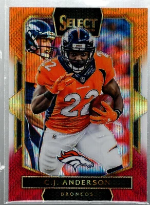 A6743- 2016 Select Prizm Tri Color #223 C.J. Anderson - NM-MT - Image 1 of 2