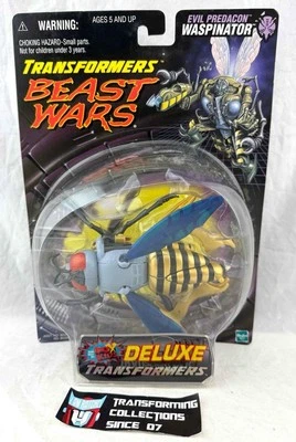 Transformers 1999 Beast Wars Deluxe Class Waspinator MOSC - Image 1 of 2