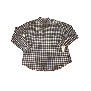 Van Heusen Herren Gr. XL blau opal kariert Natural Flex Stretch Classic Fit Hemd - Bild 1 von 7