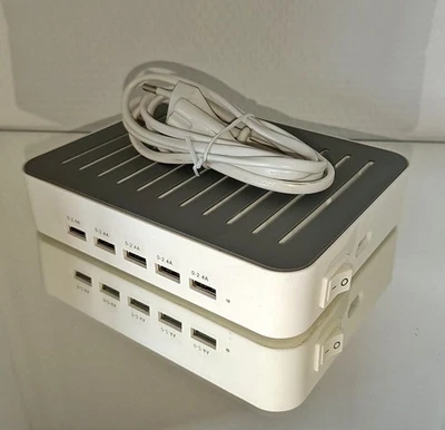 Smart USB Charging Station Multilader Ladestation 5V 5 x 2.4A - Bild 1 von 2