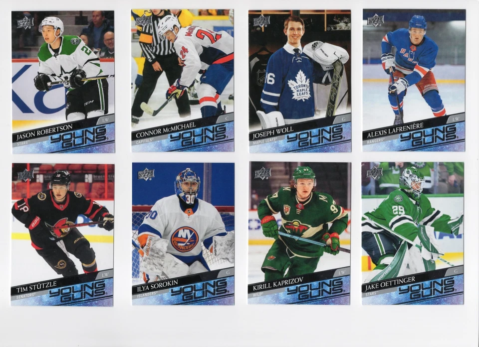 2020-21 20-21 Upper Deck Young Guns Rookie RC Series 1 & 2 & Extended Pick List - Image 1 of 1
