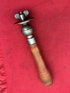 Vintage L.S. Starrett? Herramienta rascadora de carpintería con mango de madera de 9" Athol Mass. USA - Imagen 1 de 6