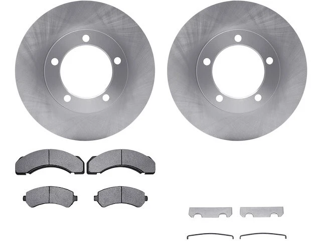 Front Brake Pad and Rotor Kit For Chevy GMC C3500HD P30 P3500 P32 P42 W42 RB13K4 - Image 1 of 1