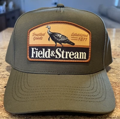 Sombrero Field & Stream X Morgan Wallen verde oliva pavo caza Snapback Foto 1 de 4