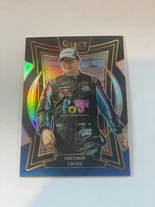 2025 Panini Select Racing # 17 Sheldon Creed  Black & Blue Prizm  36/49 - Picture 1 of 2