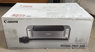 Canon PIXMA PRO-100 Inkjet Color Photo Printer w/ Ink  New Sealed NIB - Image 1 of 4