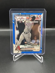 2021 Dalton Varsho Bowman Blue Paper Parallel Rookie RC /150 Jays - Picture 1 of 2