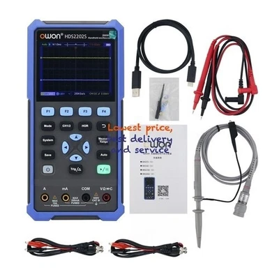 1X 2-Channel Digital Oscilloscope for HDS200 Series High Performance- HDS2202S  - Image 1 of 4