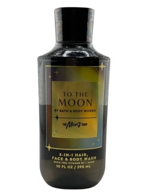 Bath & Body Works To The Moon Men's 3 in 1 Face Hair & Body Wash 10 oz New Foto 1 de 4