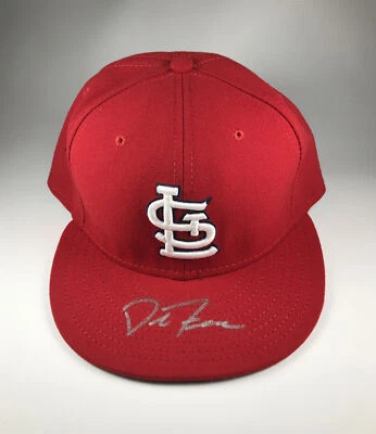 St. Louis Cardinals David Freese Signed Hat MLB Hologram - Image 1 of 4