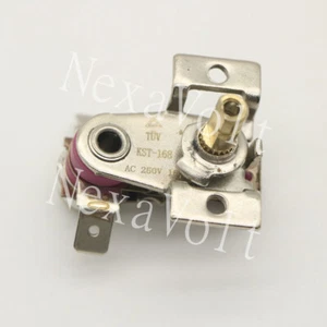 Interruptor controlador de temperatura giratorio mecánico 16A 250VAC de 1 pieza KST201-2 KSTX01 - Imagen 1 de 4