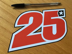 Maverick Viñales Race Number 25 (Grande) - 2017 - Imagen 1 de 1