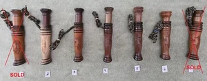 Hecho a mano Goose Call (GC) cepillado por Pennsylvania Amish Craftsman - Imagen 1 de 2