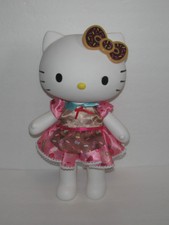 2013 Blip Sanrio Hello Kitty 13" Doll Toy - Hard Plastic - Donut Bow Candy Dress