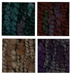 Laines Du Nord Bizet Merino Mischung Boucle Garn Webstuhl Stricken Häkeln - Bild 1 von 4