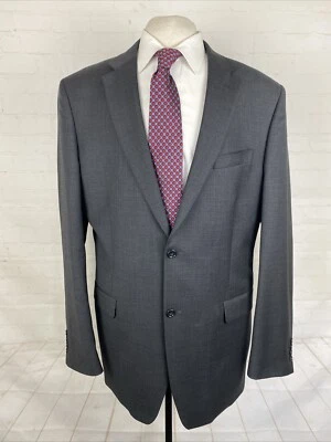 Jones New York Men's Dark Grey Solid Wool Blazer 42L $495 - Image 1 of 4