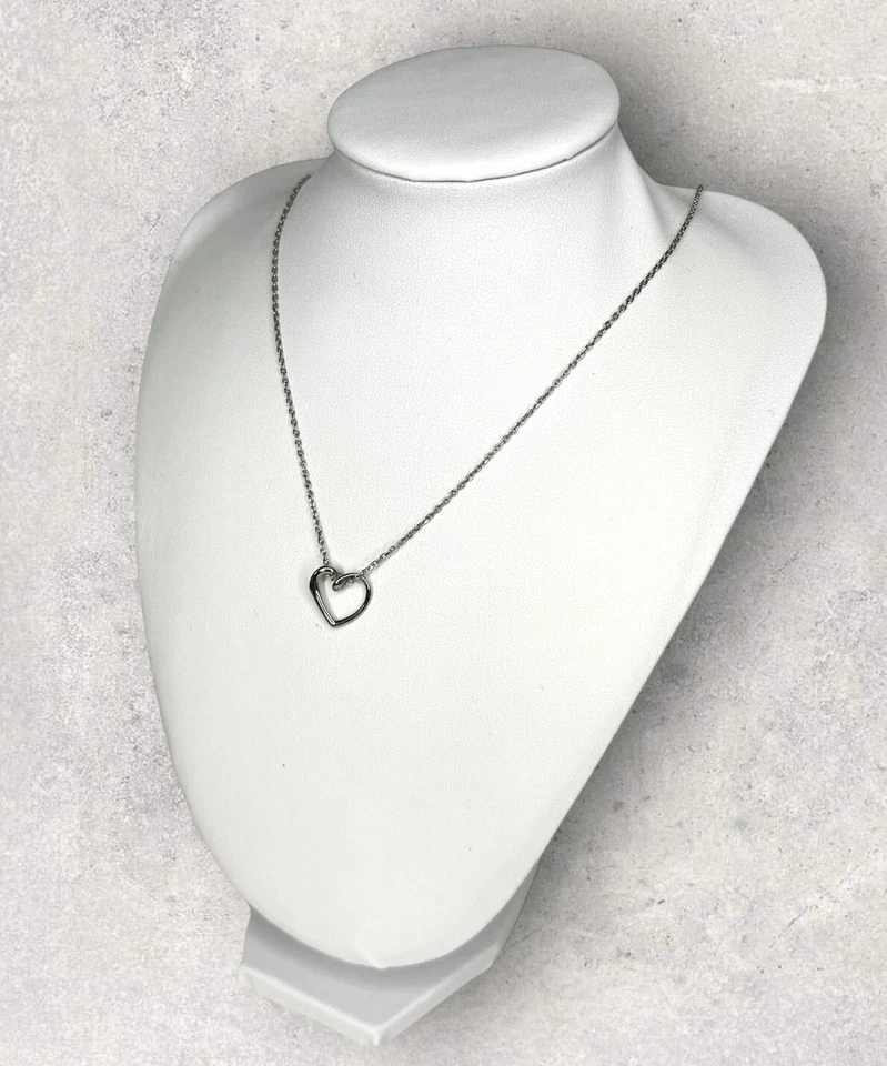 Fossil Kette Halskette Anhänger JOF00619040 Silber Edelstahl Herz NEU mit Box