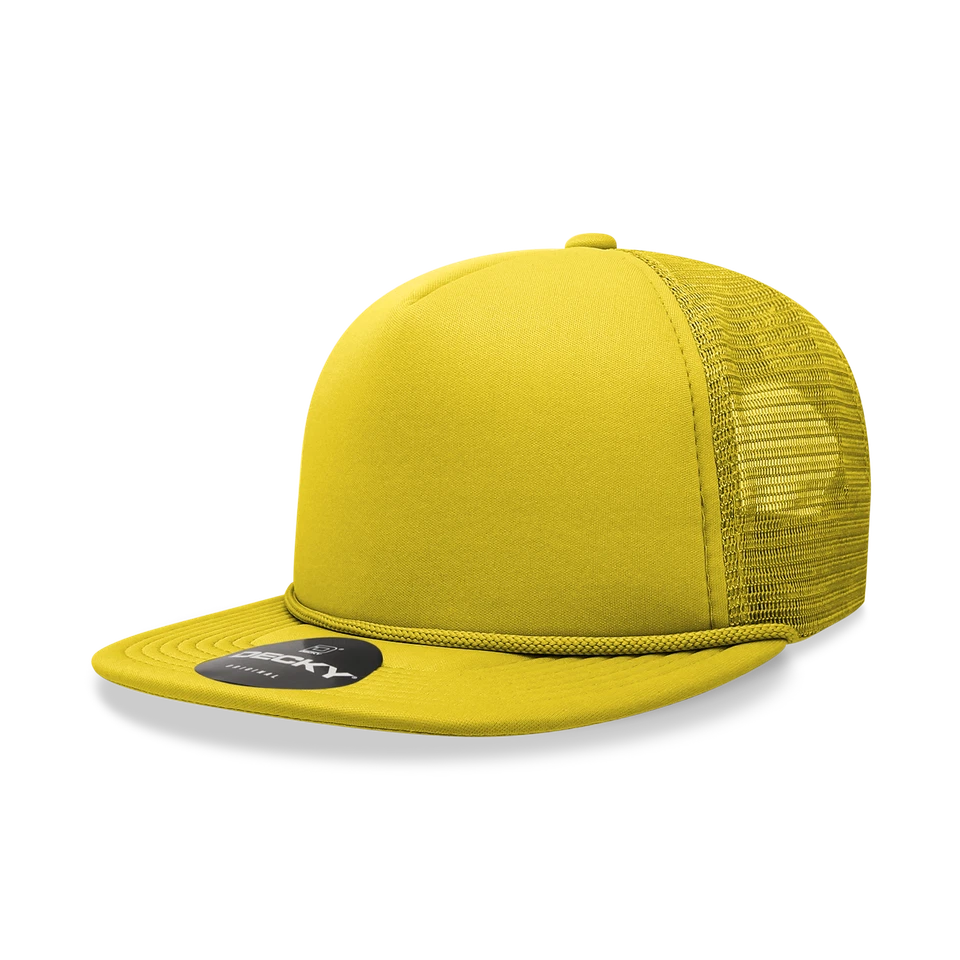 Gorra Trucker Decky Unisex 5 Paneles Alto Perfil Estructurada Espuma - 6026 Foto 1 de 1