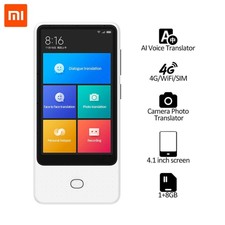 XIAOMI MIJIA AI TRADUTTORE VOCALE 18 LINGUE BIDIREZIONALE SCHERMO DA 4.1'