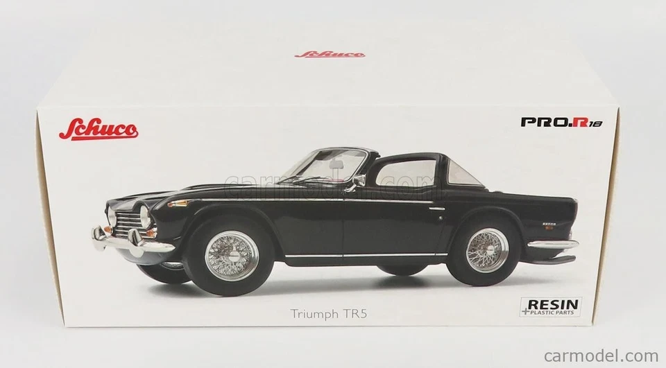 Schuco 18th Scale 450024700 Triumph TR5 Black MIB/New - Image 1 of 1