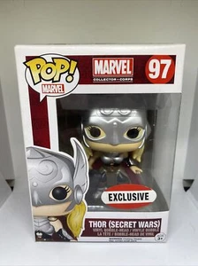 Funko Pop Marvel Collector Corps Thor Secret Wars Exclusive # 97 CIB Complete - Picture 1 of 6