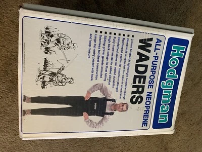 Hodgman Lakestream Neoprene Waders Mens Size SMALL REGULAR New In Box - Image 1 of 4
