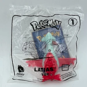Pokemon 2018 McDonalds Juguete #1 Figura Latias con Tarjeta Pikachu NUEVO Juego Promocional Sellado - Imagen 1 de 5