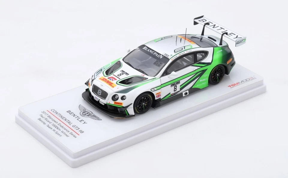 True Scale 1/43 BENTLEY CONTINENTAL GT3 #8 WINNER 1000 KM PAUL RICARD 2017 - Immagine 1 di 1