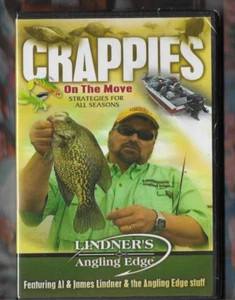 NEW & FACTORY SEALED CRAPPIES ON THE MOVE FISHING AL JIM LINDNER'S DVD - Picture 1 of 2