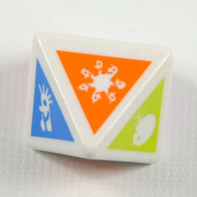 Nickelodeon Scene It DVD Game Parts EIGHT-SIDED CATEGORY DIE - Image 1 of 4