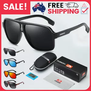 DUBERY Man Sunglasses Polarized UV400 Glasses Driving Fishing Eyewear Xmas Gift - Picture 1 of 19