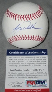 Taijuan Walker Autographed Signed NEW YORK METS OMLB Baseball PSA/DNA - Picture 1 of 2