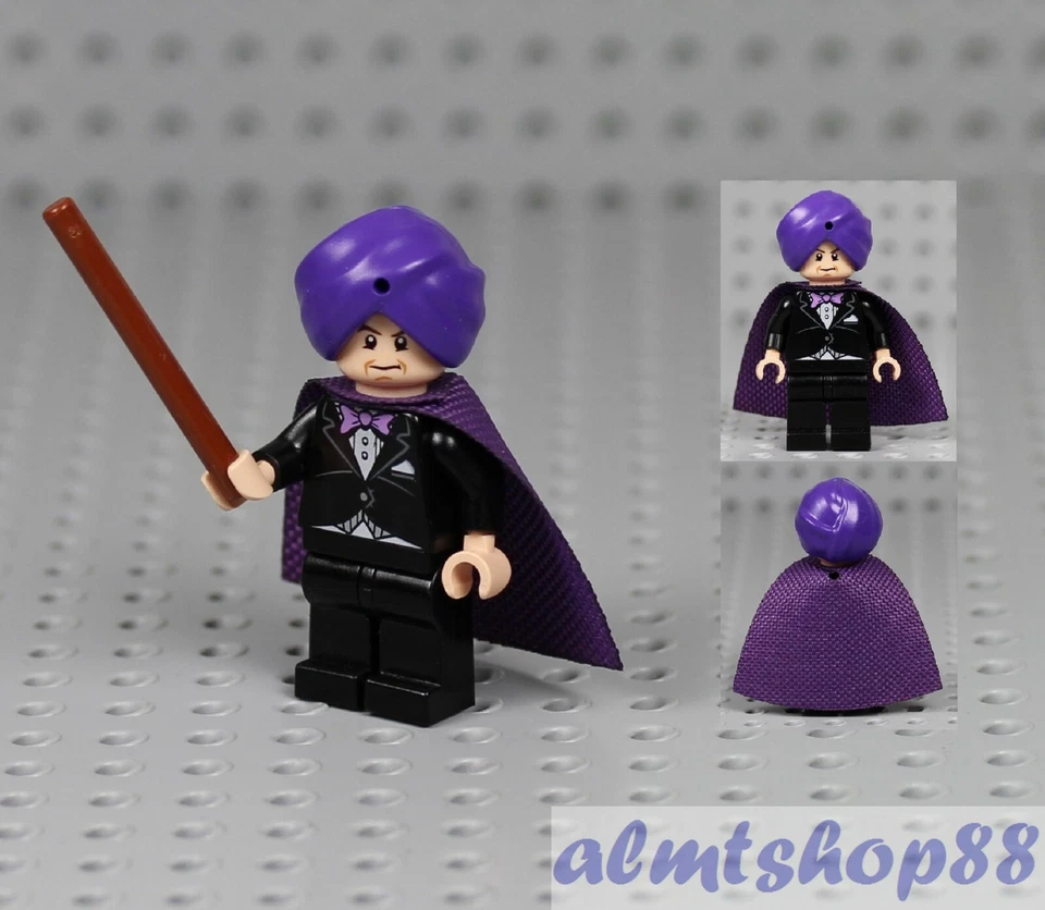 Professor Quirinus Quirrell Minifigure - Hogwarts Voldemort Harry Potter 75954 - Image 1 of 1