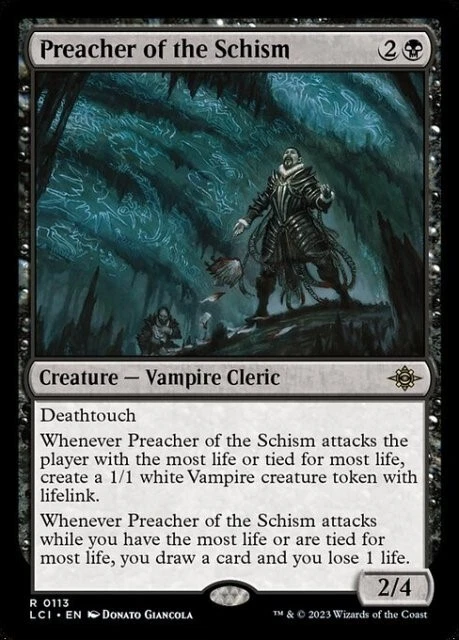 MTG - PREACHER OF THE SCHISM - Lost Caverns of Ixalan (R) - Image 1 of 1