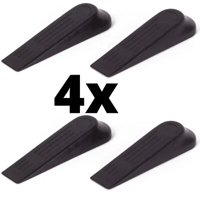 Türstopper Türkeil Türhalter Fenster Tür Keil Stopper Feststeller rutschfest 4x - Bild 1 von 3