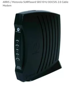 Motorola Surfboard SB5101U Internet Cable Modem DOCSIS 2.0 - Picture 1 of 2
