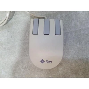 Sun Microsystems Compact 1 370-1586-03 Mechanical Mouse Wired 3-Buttons - Grey - Picture 1 of 11