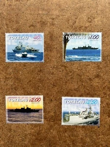 Tokelau, 2005, HMNZS, ‘Te Kaha’ (frigate), SG369-372, 4v. MNH - Picture 1 of 1