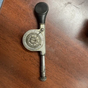 Vintage L.S. Contador Starrett Revolution Medidor de RPM Indicador de velocidad Dial Hecho en EE. UU. - Imagen 1 de 5