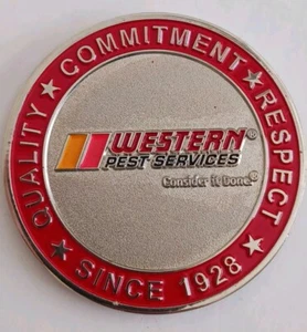 Western Pest Services Challenge Coin - Picture 1 of 3