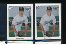 Lot (2) 1996 Best #16 Justin Siegel Hudson Valley Renegades (FN54) SWSW6
