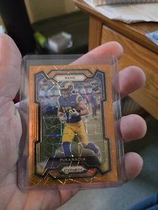 2023 Panini Prizm Puka Nacua RC Lot..DP Red, Gold, Orange Laser..Lot of 3, NMT - Bild 1 von 6