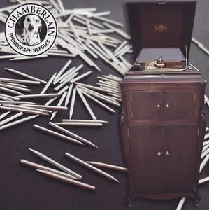 100 MEDIUM Tone NEEDLES Gramophone Phonograph for Vintage Records - Picture 1 of 17