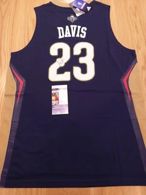 ANTHONY DAVIS - New Orleans Pelicans Signed Swingman Jersey with COA - image 1 of 3