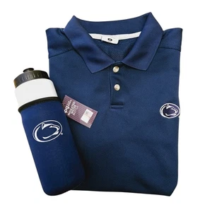 Penn State Nittany Lions Columbia Polo Men's Size M and Insolated Water Bottle - Picture 1 of 5