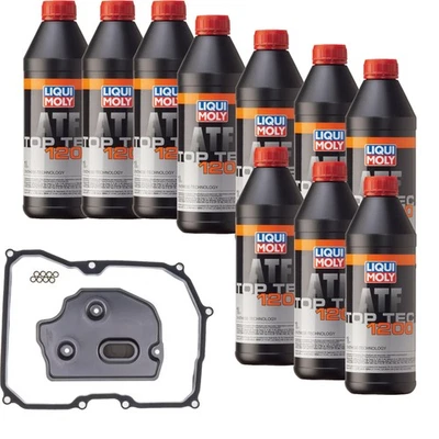 10 L Liqui Moly 1100 Huile De Boîte DENCKERMANN Filtre À Huile Pour VW Jetta IV - Photo 1/4