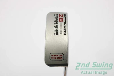 Putter Bettinardi 2021 Studio Stock 28 Armlock acero izquierdo 36,75 pulgadas Foto 1 de 4