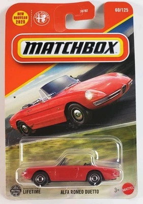 Matchbox - Alfa Romeo Duetto Red 60/115 2025 - Image 1 of 2