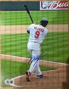 MIGUEL TEJADA BALTIMORE ORIOLES SIGNED AUTO 8X10 PHOTO BECKETT BAS AUTOGRAPHED F - Picture 1 of 3