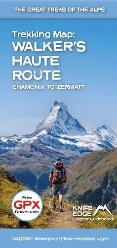 Andrew McCluggage Walker's Haute Route: Chamonix to Zermatt (Map) - Image 1 of 1